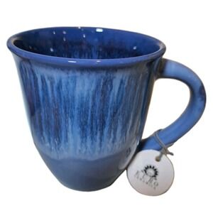 Euro‎ Ceramica Coffee Cup Mug Blue NEW NWT Gift